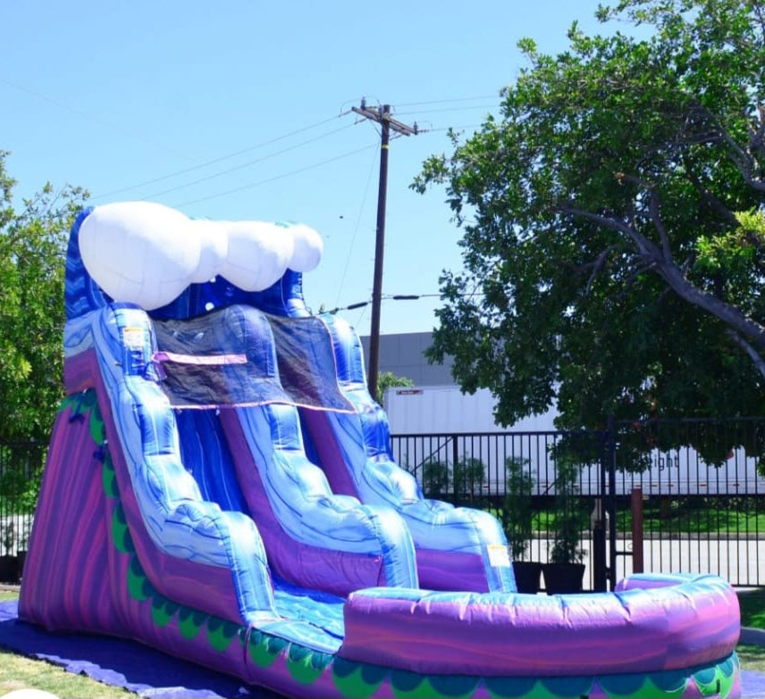 Purple Water Slide