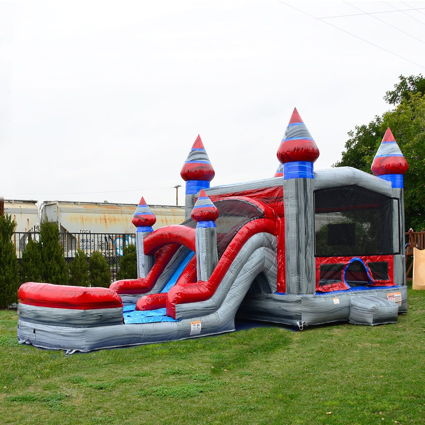 Red combo double Slide