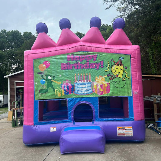 Pink Castle Inflatable