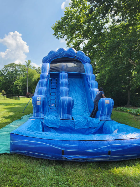 Blue Water Slide