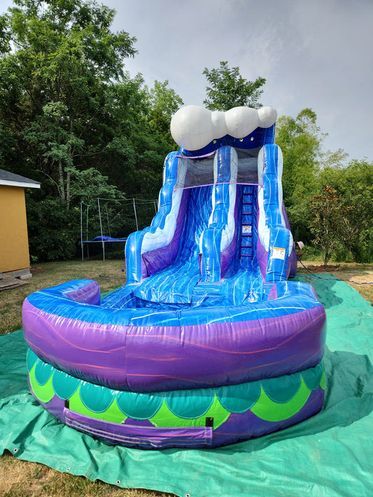 Purple Water Slide